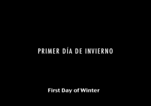 Primer Día de Invierno 