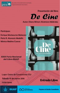 Invitación a presentación "De Cine"