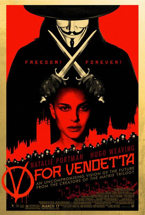 Afiche V for Vendetta