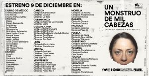 Un Monstruo de Mil Cabezas Cartelera